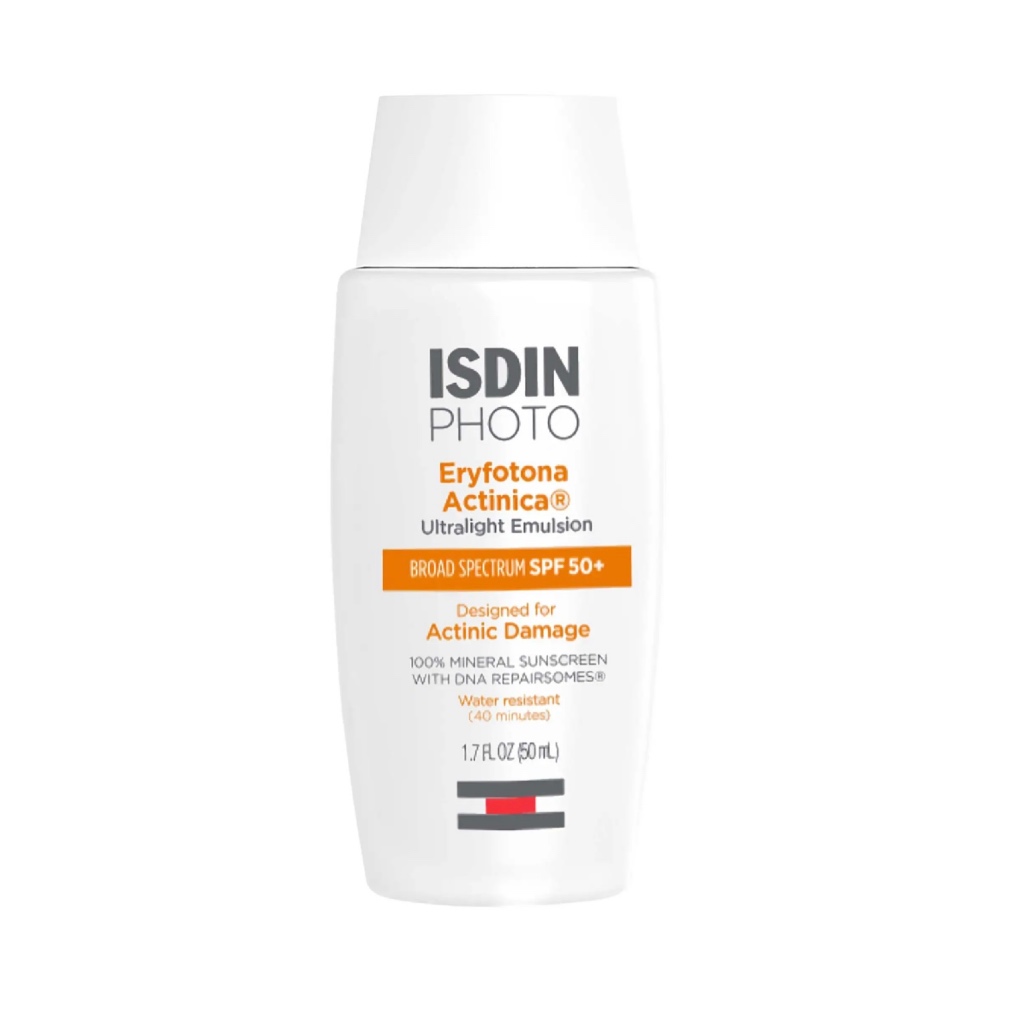 ISDIN｜抗光老化輕盈礦物防曬 - Eryfotona Actinica Ultralight Sunscreen | 蝦皮購物