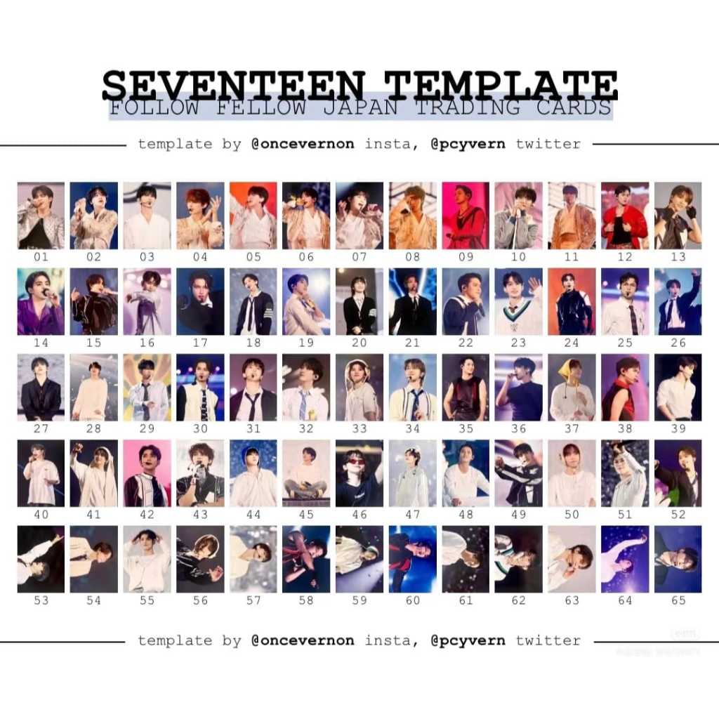 【ゆう】SEVENTEEN FOLLOW FELLOW トレカ 後半 生ハム on X: 
