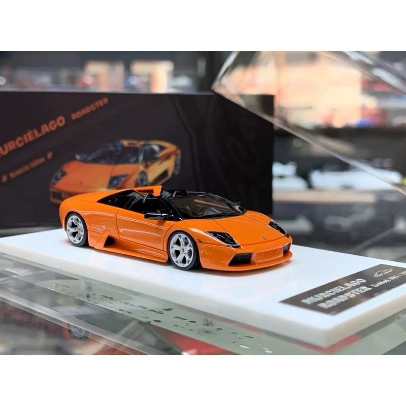 現貨CL cars lounge 1:64 lamborghini Murcielago 敞篷 橘色 | 蝦皮購物
