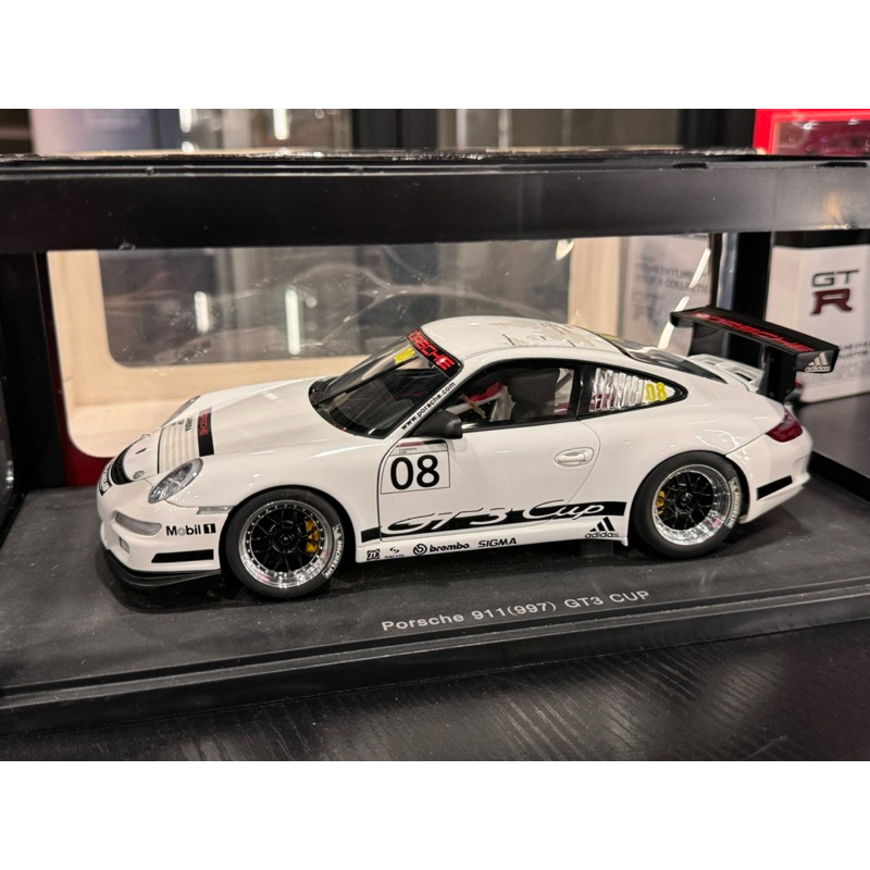 1/18 Porsche 911 997 GT3 Cup #98 Bloomberg AutoArt