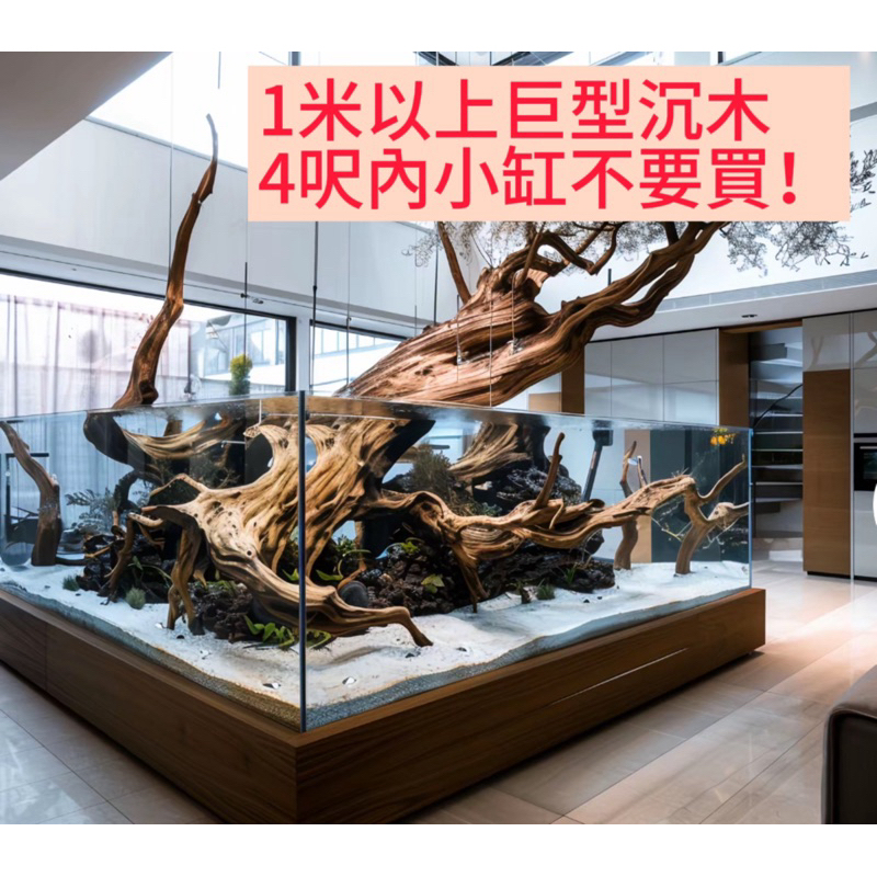 大山裡的沉木#水族大型魚缸造景沈木#4-10呎玻璃魚缸專用直沉水擺設流木#烏木#風化木#多肉植物水草種植小魚躲避造景 | 蝦皮購物