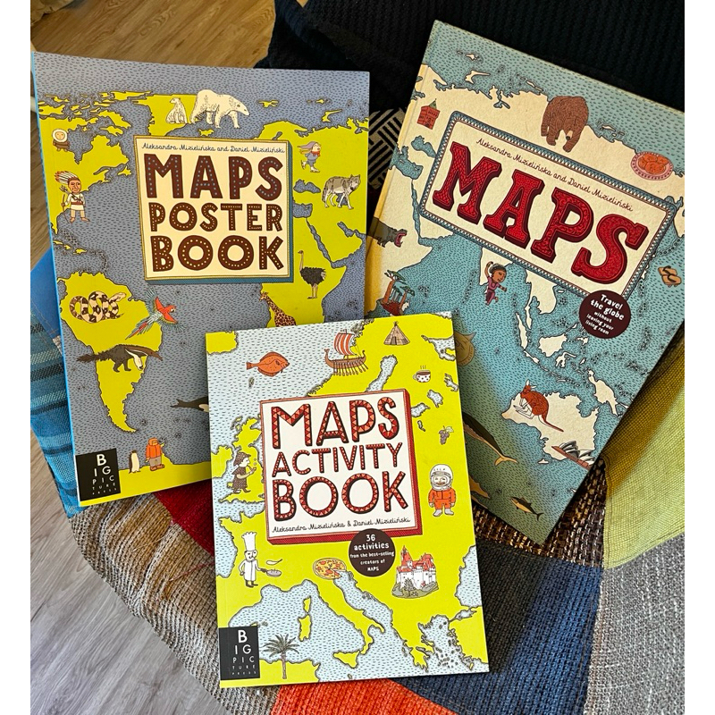 【保留勿下單】精裝 Maps 地圖 繪本 童書/ 地圖英文版 | 蝦皮購物
