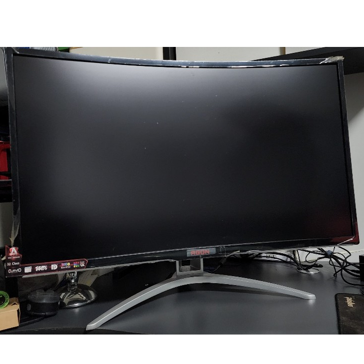144Hz対応AOC AG322FCX(31.5型 曲面型) 【公式通販】