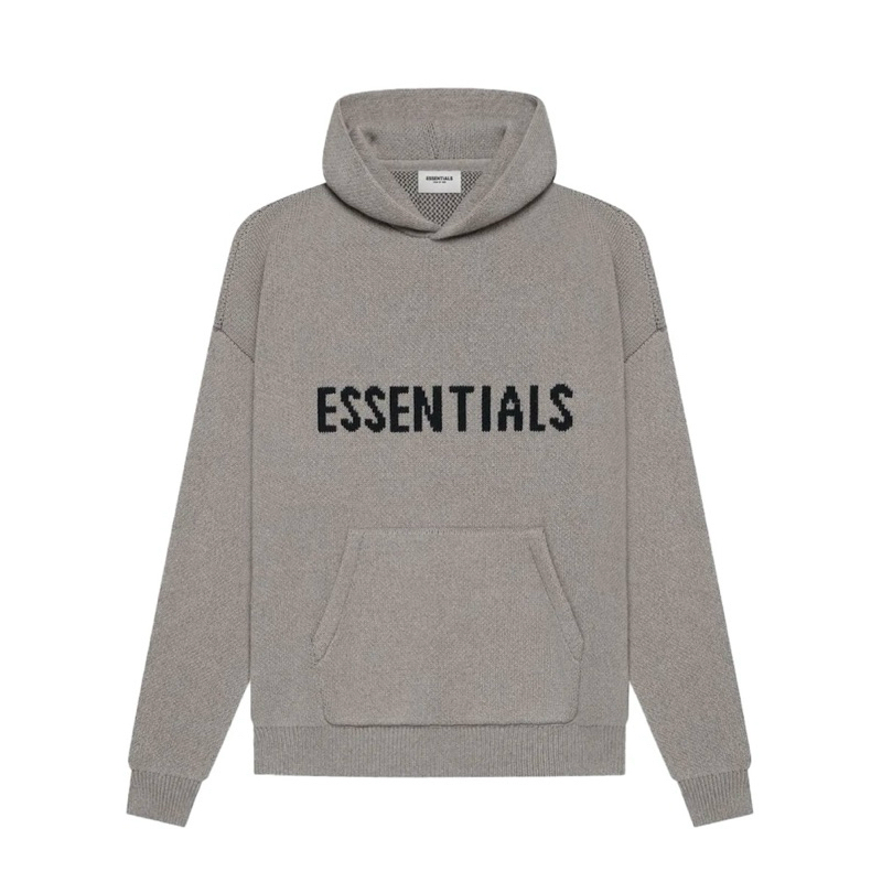 〖LIT-select〗 FOG Essentials 21SS Knit Hoodie針織帽踢 深灰 | 蝦皮購物