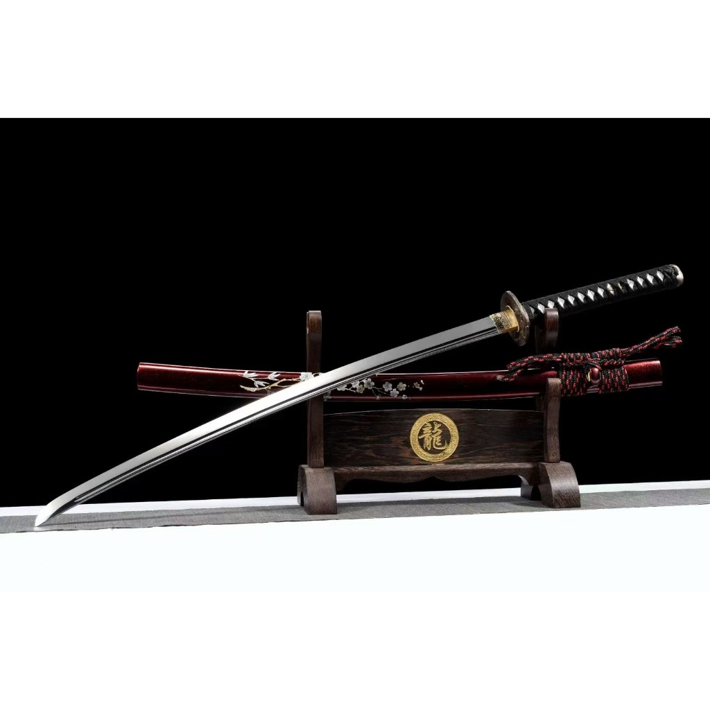 【廠家直銷】超鏡面打刀《梅鋒斷寒》武士刀 日本刀 肋差 居合刀 Katana 打刀 武士刃 日式刀 協差 太刀 未開刃 | 蝦皮購物