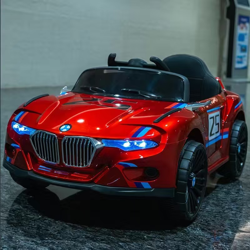 Amazon.com: HONEY JOY 兒童摩托車,授權BMW 6V 電池供電摩托車,附LED 頭燈、音樂、踏板、彈簧懸吊系統、3 輪電動摩托車,適合男孩女孩的禮物(黑色)  : 玩具和遊戲