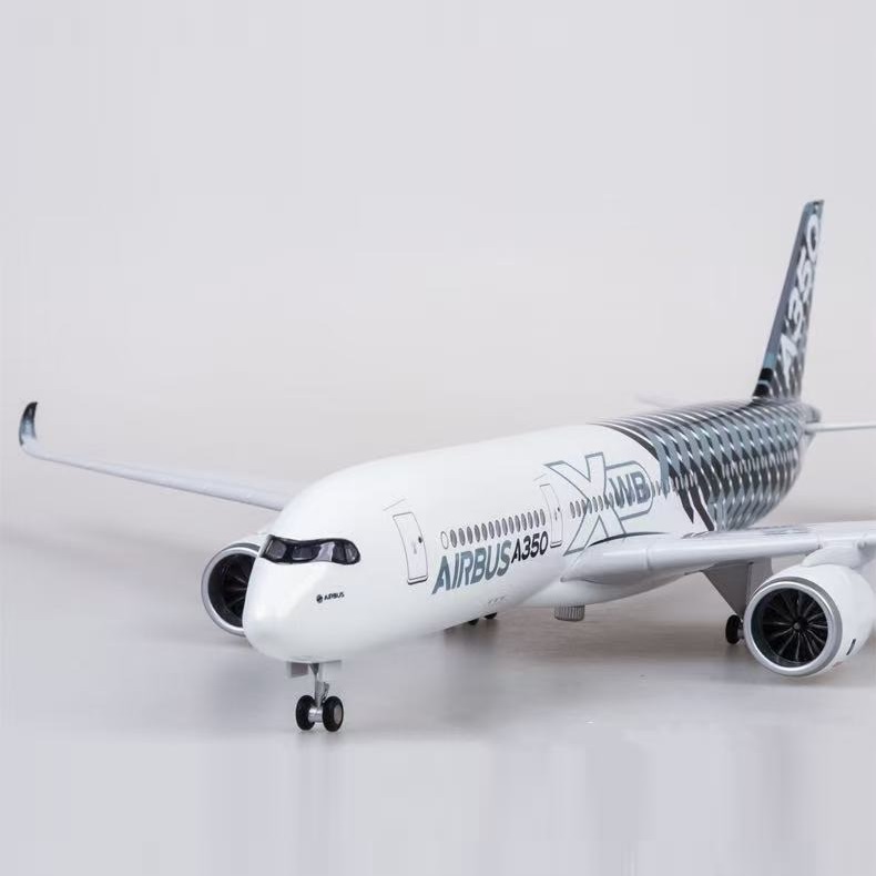 超大號✈✈ AIRBUS A350-XWB 1:142 碳纖維塗裝空中巴士350原型機飛機