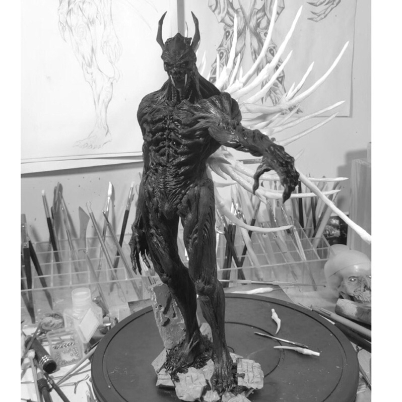 阿頑宅一起 預購 GANTZ :0 殺戮都市滑瓢 原型師 原創 GK 雕像 GK 白模 生日禮物 交換禮物 | 蝦皮購物
