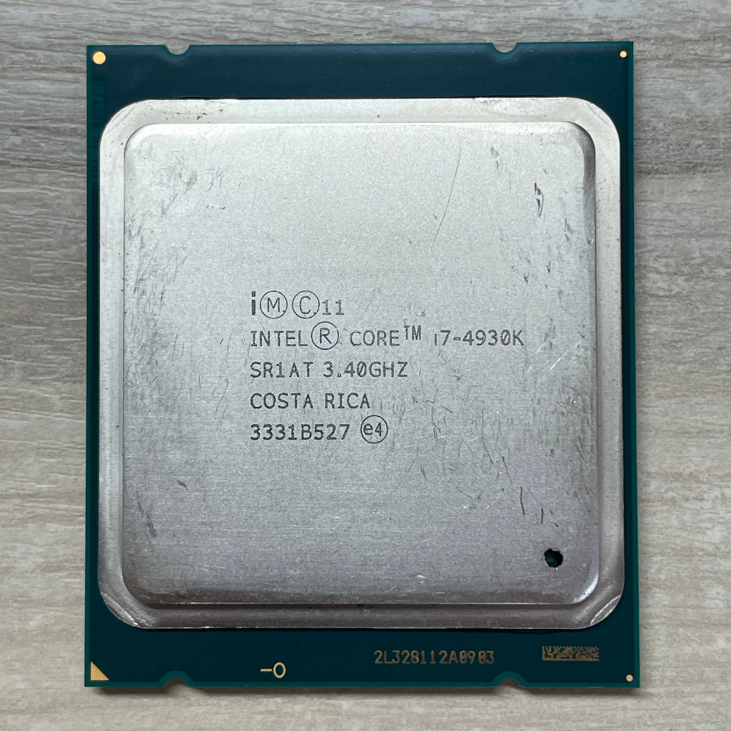 ⭐️【Intel i7-4930K 最高 3.90 GHz 6核12緒】⭐ 支援X79/無風扇/附散熱膏/保固3個月 | 蝦皮購物