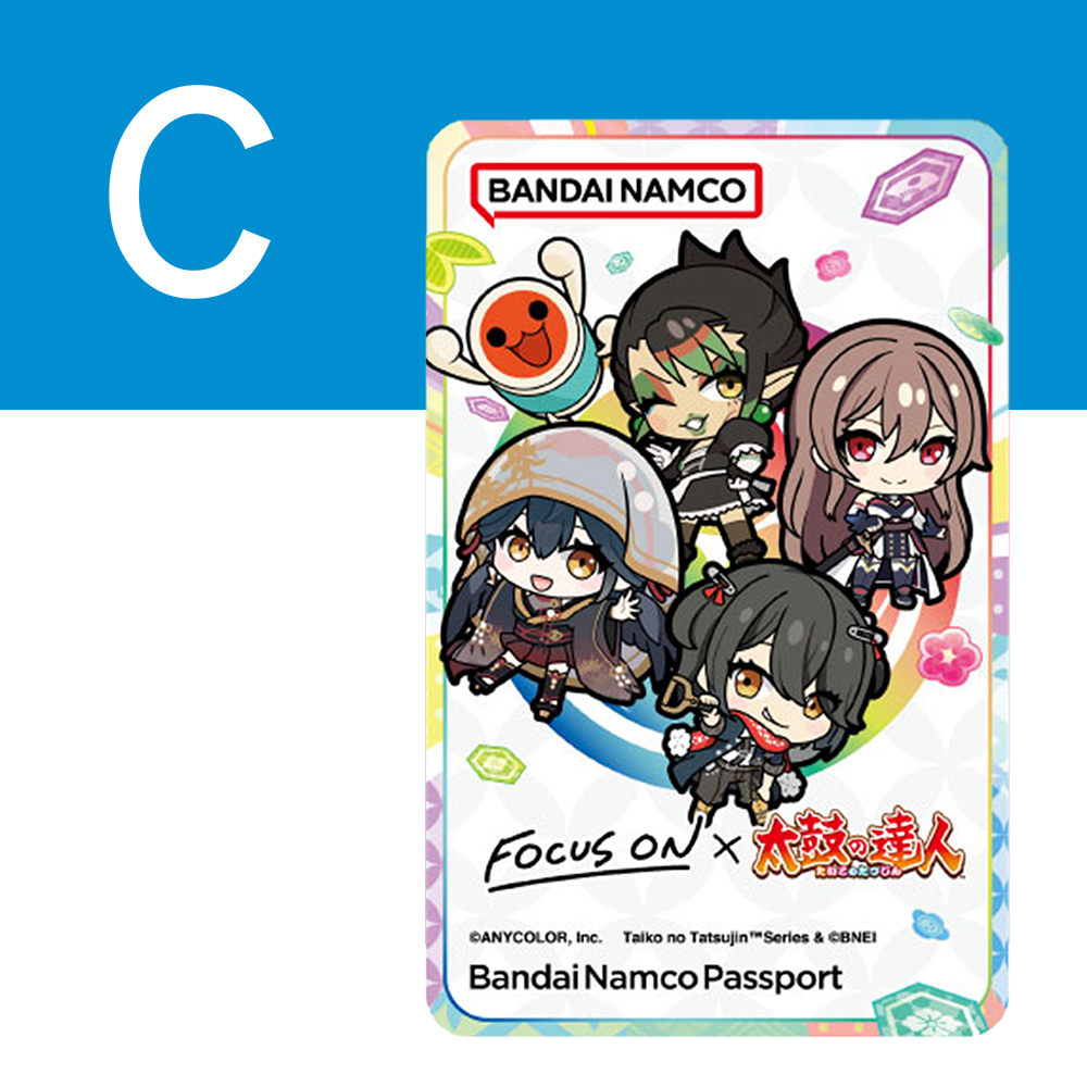 現貨】太鼓達人限量記錄卡彩虹社x 太鼓之達人Aime Banapassport 遊戲卡