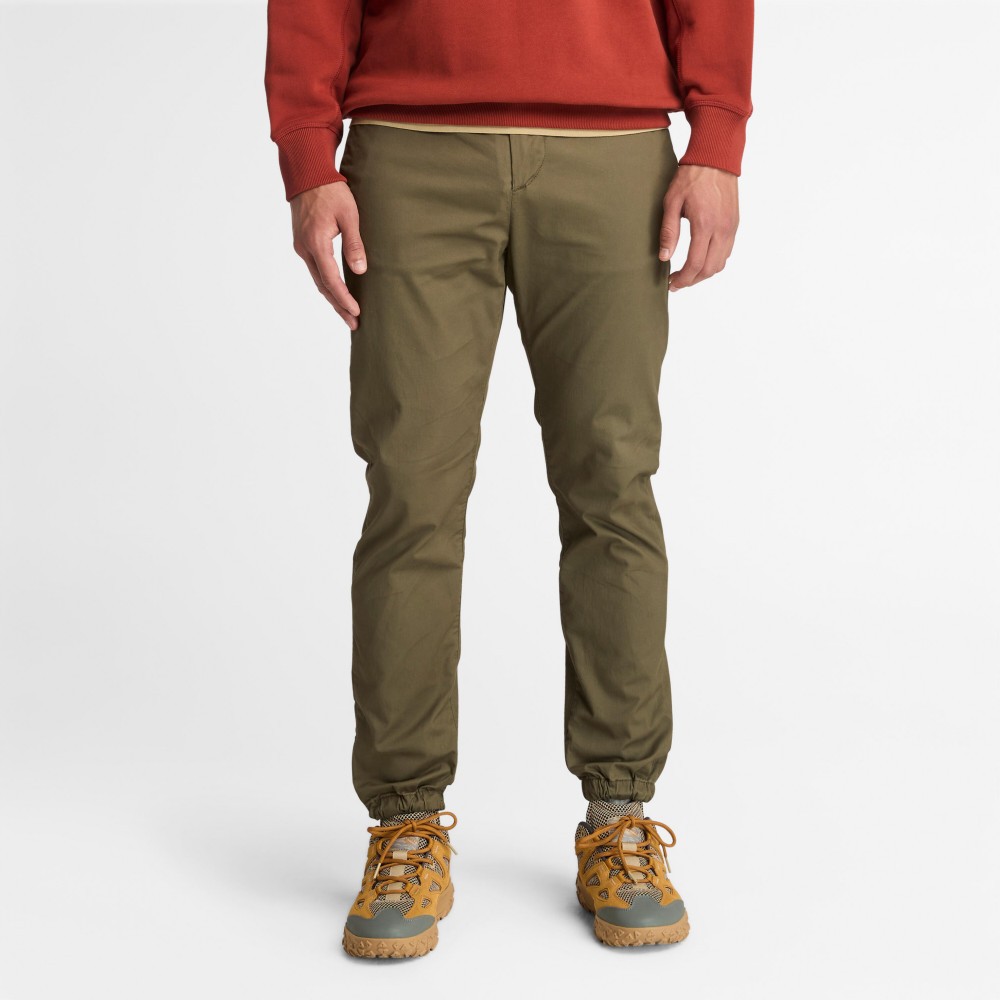 Timberland | (⭐2025春夏⭐)男款軍綠色棉質休閒長褲|A27BFA58 | 蝦皮購物