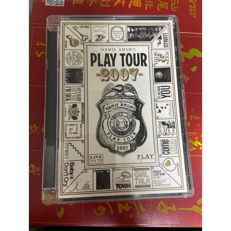 二手 台版 安室奈美惠 PLAY TOUR 2007 玩樂主義 巡迴演唱會 DVD | 蝦皮購物