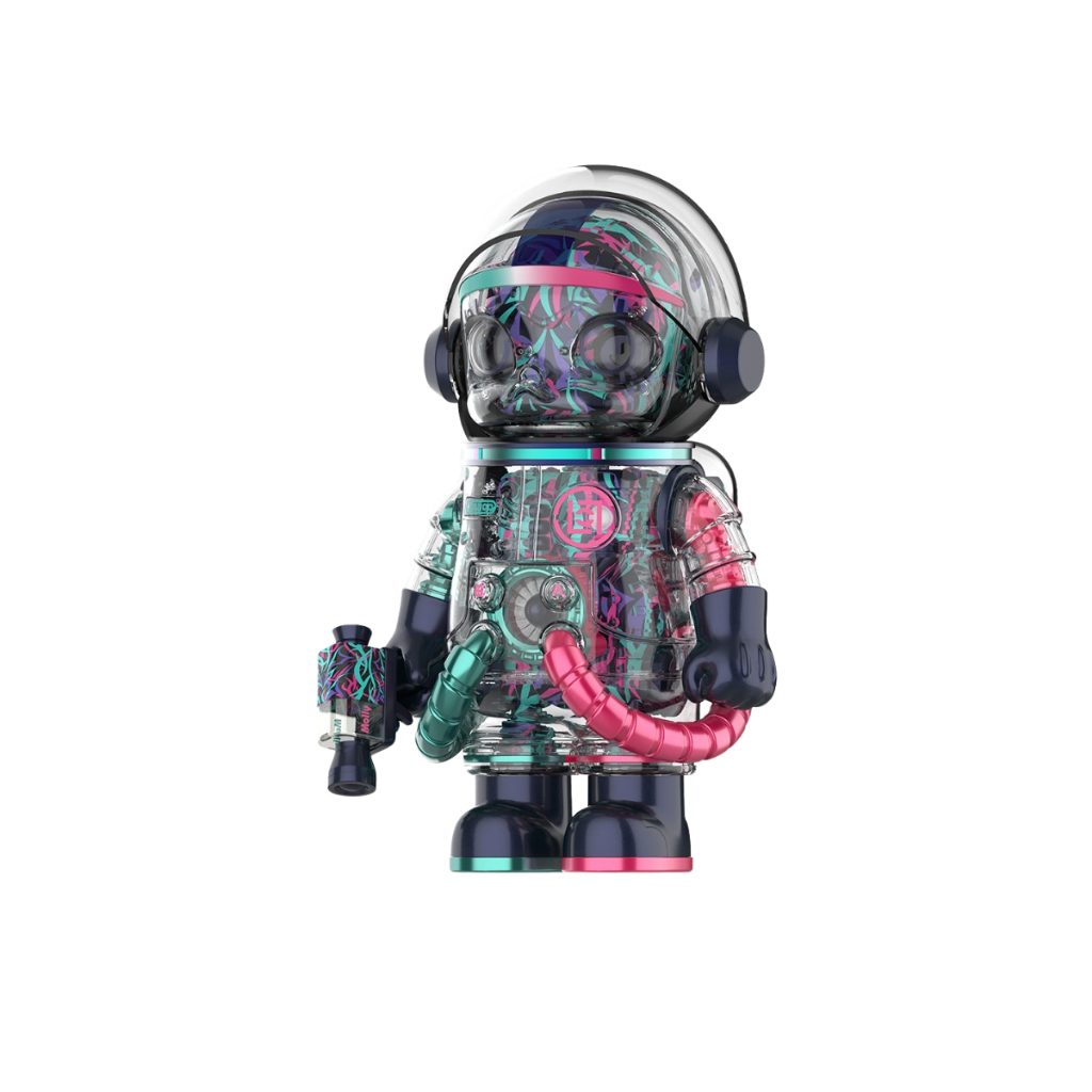 POPMART》泡泡瑪特「CLOT」聯名限定版MEGA SPACE MOLLY 400% 凝結集團