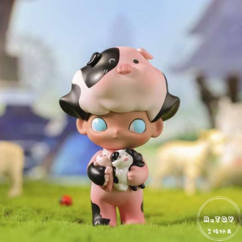 {預購} POPMART泡泡瑪特 DIMOO 三隻小豬 手辦 吊卡 公仔 | 蝦皮購物