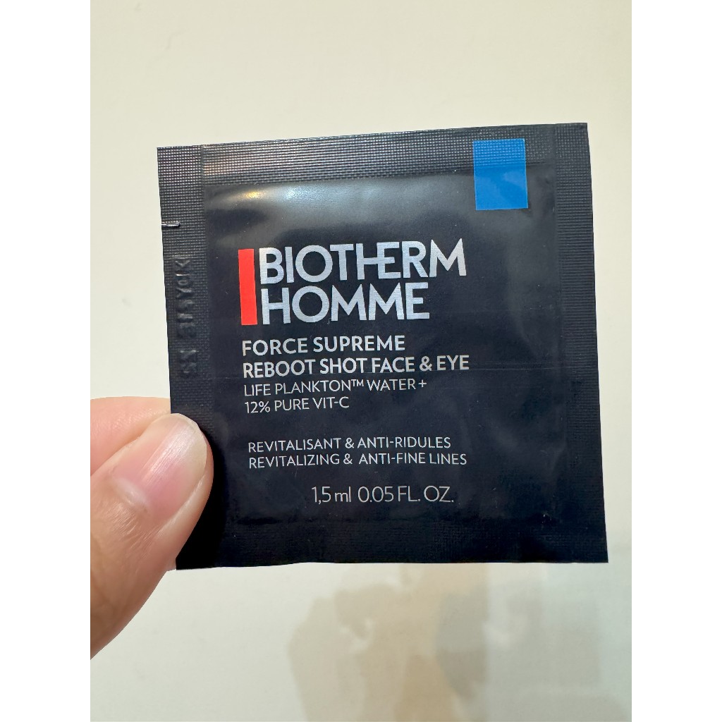 [全新現貨]Biotherm碧兒泉 / 專櫃試用品/極量高濃度維他命C精華/毛孔緊緻亮膚精華水 / 極量緊膚藍藻全能精華 | 蝦皮購物