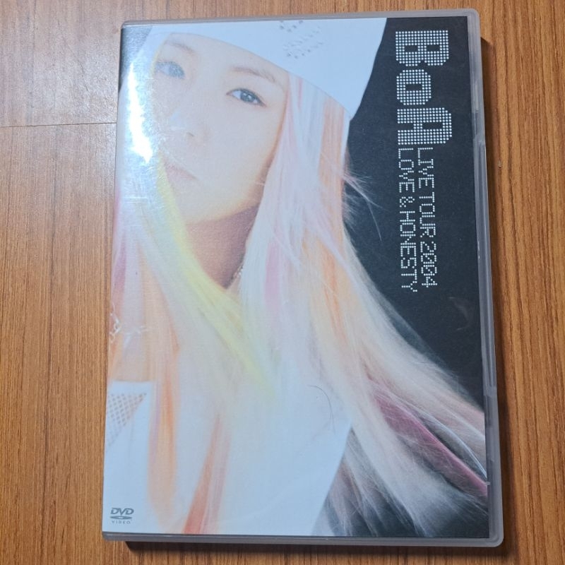 寶兒 BoA LIVE TOUR 2004 LOVE & HONESTY 愛與誠演唱會 DVD 日版見本盤 | 蝦皮購物