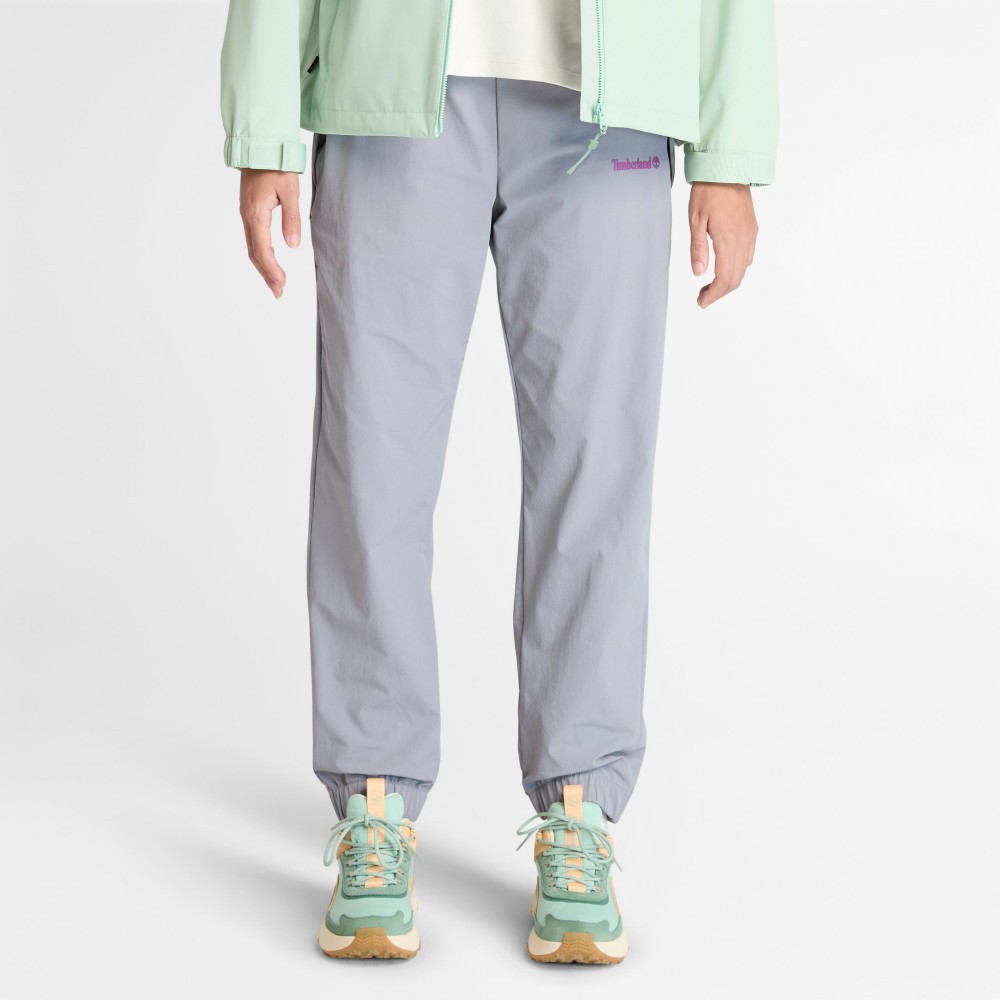 Timberland | (⭐2025春夏⭐)女款灰紫色防曬彈性長褲|A5P3XEOM | 蝦皮購物
