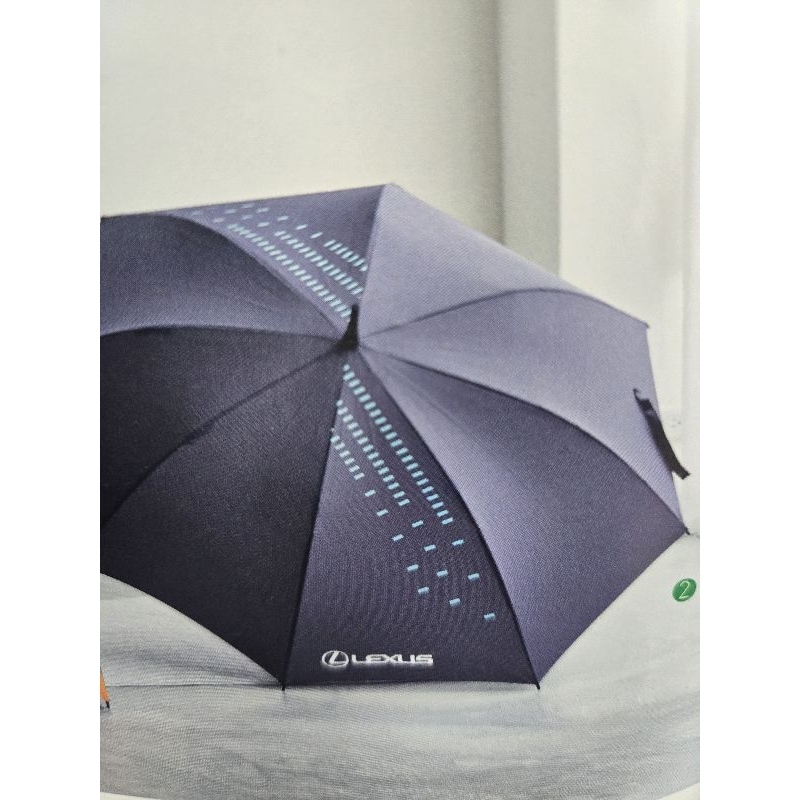 台灣優選】凌志原廠雨傘LEXUS廣告傘定制LOGO長柄傘凌志全自動