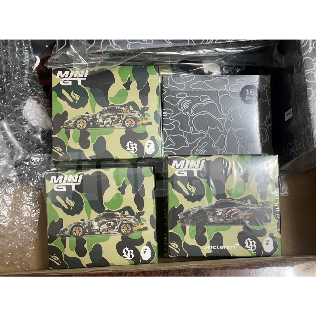 全新預購BAPE® X LBWK MINI GT ABC CAMO FD RX7 馬自達1/64 | 蝦皮購物