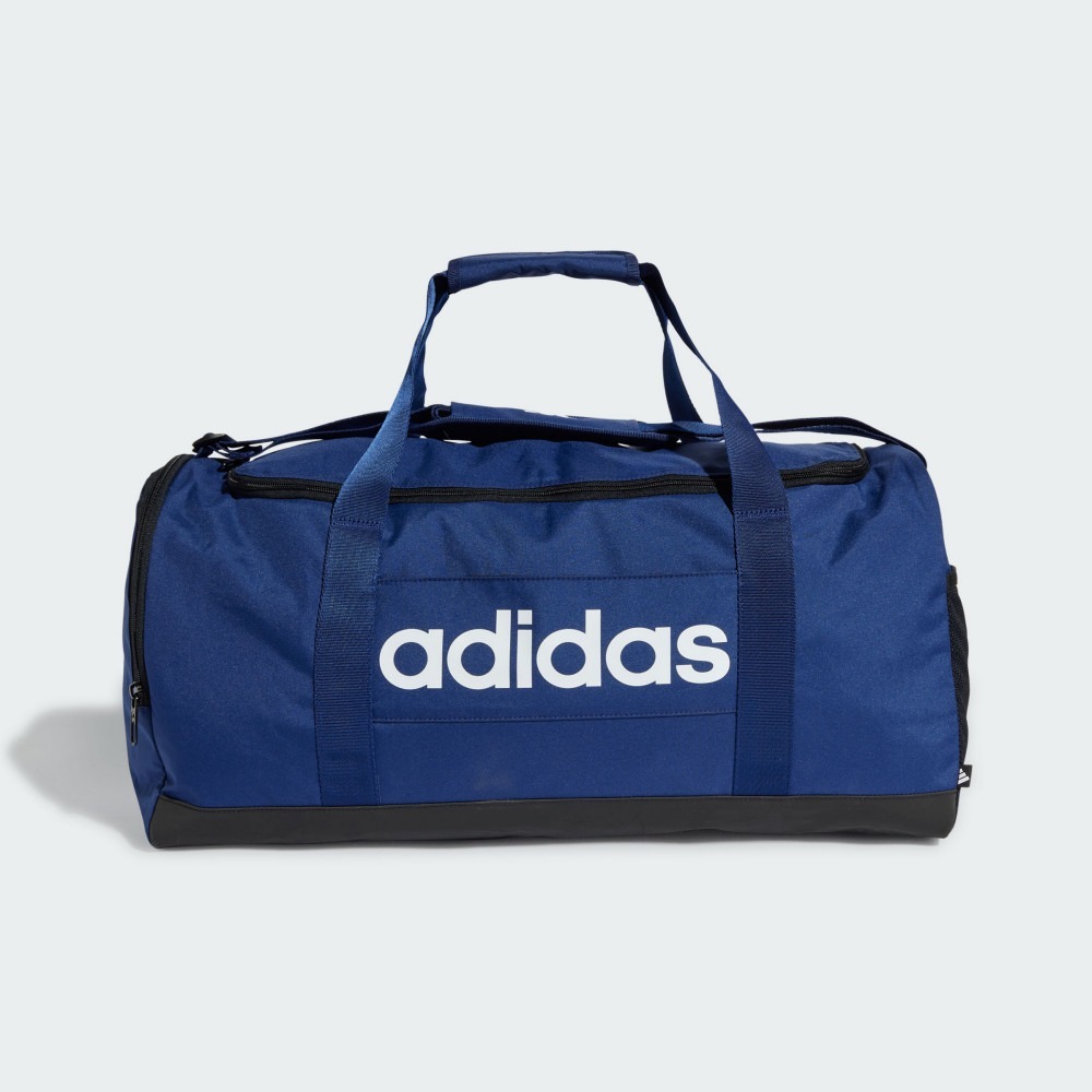 ADIDAS IN6116 LINEAR DUFFEL M 健身包 手提包 行李袋 藍【iSport愛運動】 | 蝦皮購物