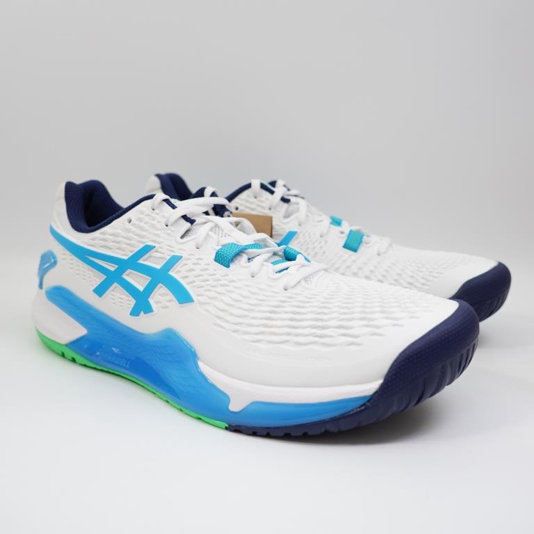 ASICS GEL-RESOLUTION 9 男生款 網球鞋 1041A330-103 亞瑟士 R9 網球鞋 | 蝦皮購物