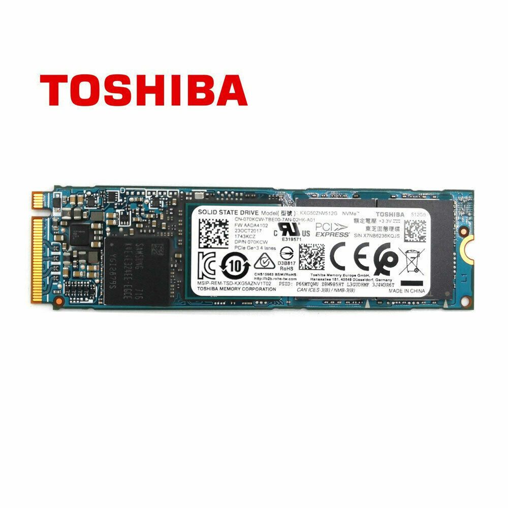 TOSHIBA 東芝SSD PCIE NVMe 256G/512G XG5 KXG50ZNV | 蝦皮購物