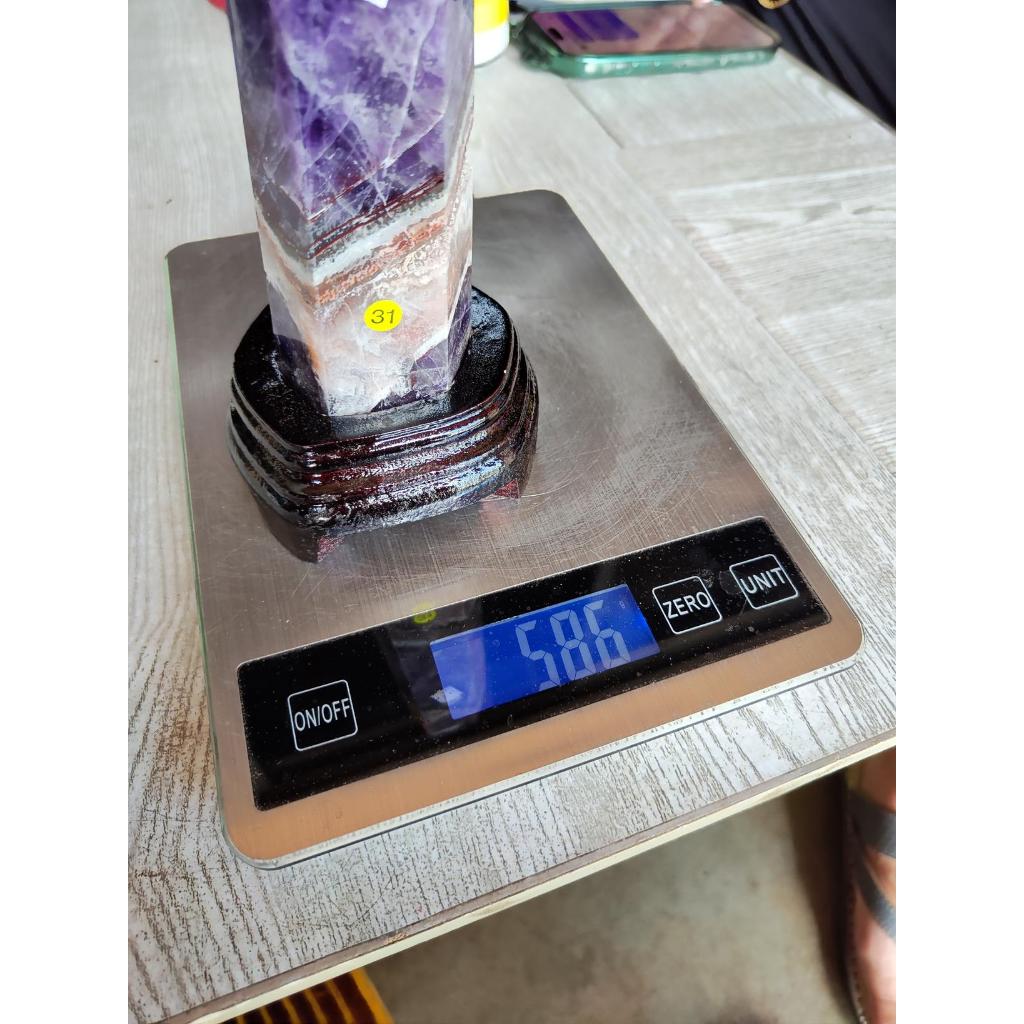 足賀藝品 尚美 ZDMX 夢幻紫水晶柱 黃31*** | 蝦皮購物