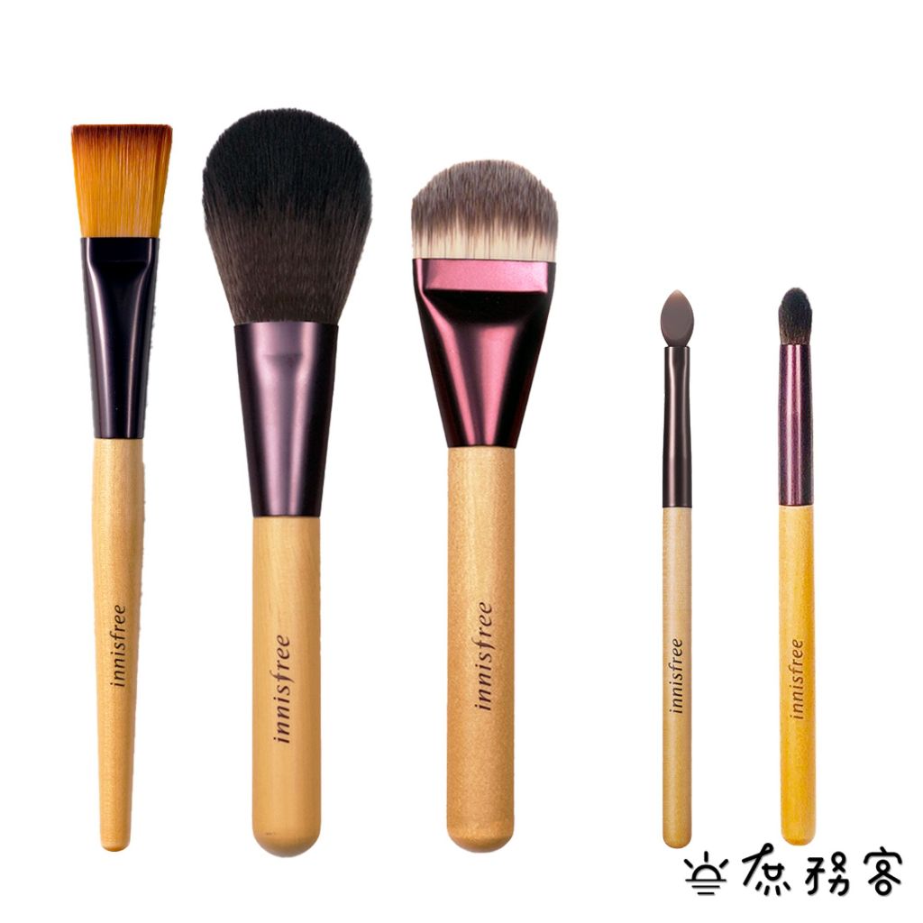 Innisfree刷具 蜜粉刷 腮紅刷 修容刷 眼影刷 我的粉底專用刷粉底刷 打亮刷 面膜刷 韓國 庶務客 | 蝦皮購物