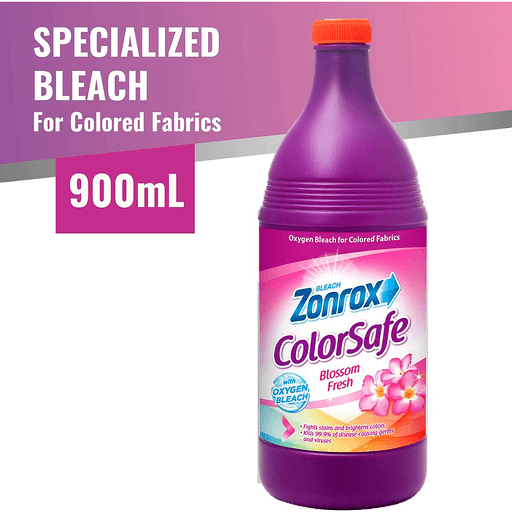 【Eileen小舖】菲律賓 Zonrox Bleach Color Safe 900ml 護色漂白水 環境消毒 彩漂增豔 | 蝦皮購物