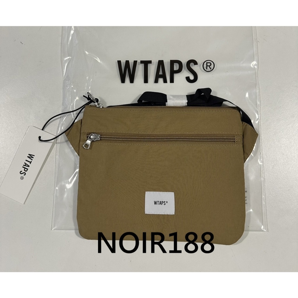 NOIR} 全新正品2024 WTAPS SLING POUCHI NYLON 側背包| 蝦皮購物
