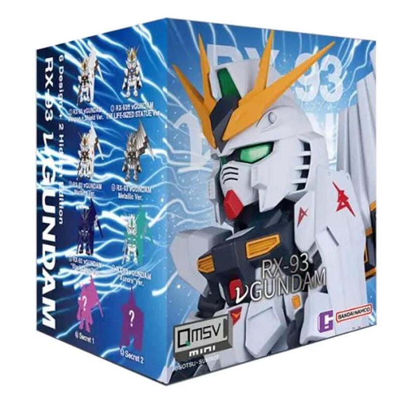 全新現貨QMSV mini RX93FF 牛鋼彈V鋼彈福岡牛確認款Gundam 盲盒機動