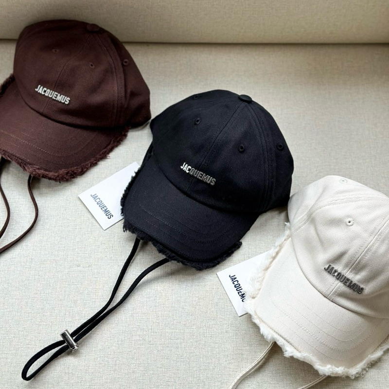 帽子 jacquemus Les Classiques J.V Select】四色現貨Jacquemus Les Classiques Cap 毛邊抽繩棒球帽老