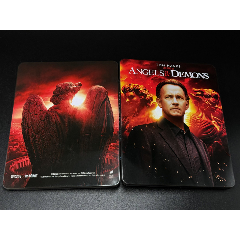 藍光BD 天使與魔鬼 Angels & Demons 劇院版+加長版 限量鐵盒版 繁中字幕 二手8成新 湯姆漢克斯 | 蝦皮購物