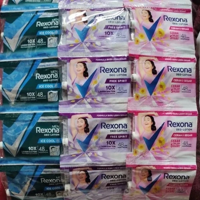 [Po] REXONA Sachet Renceng (isi 12pcs) | 蝦皮購物