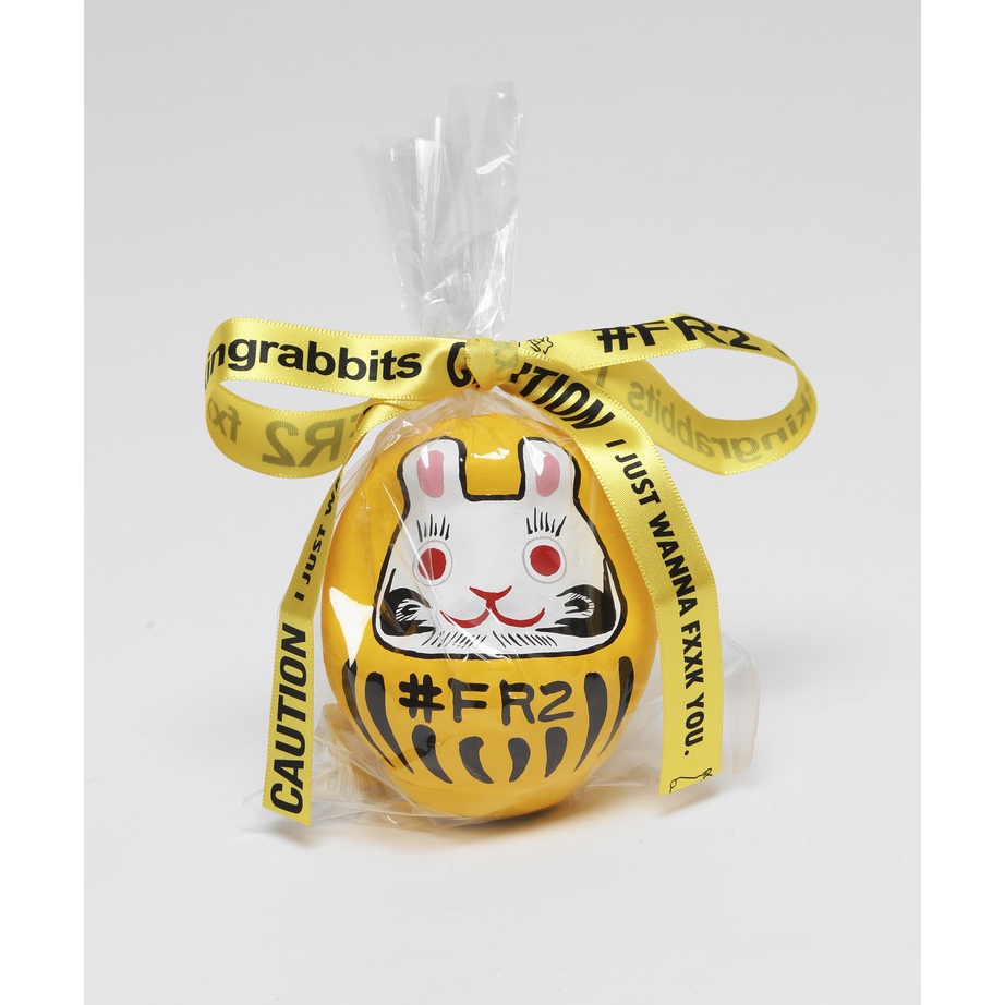 日本潮牌#FR2 Fxxking Rabbits 黃色Dharma 達磨(S)＊＊ | 蝦皮購物