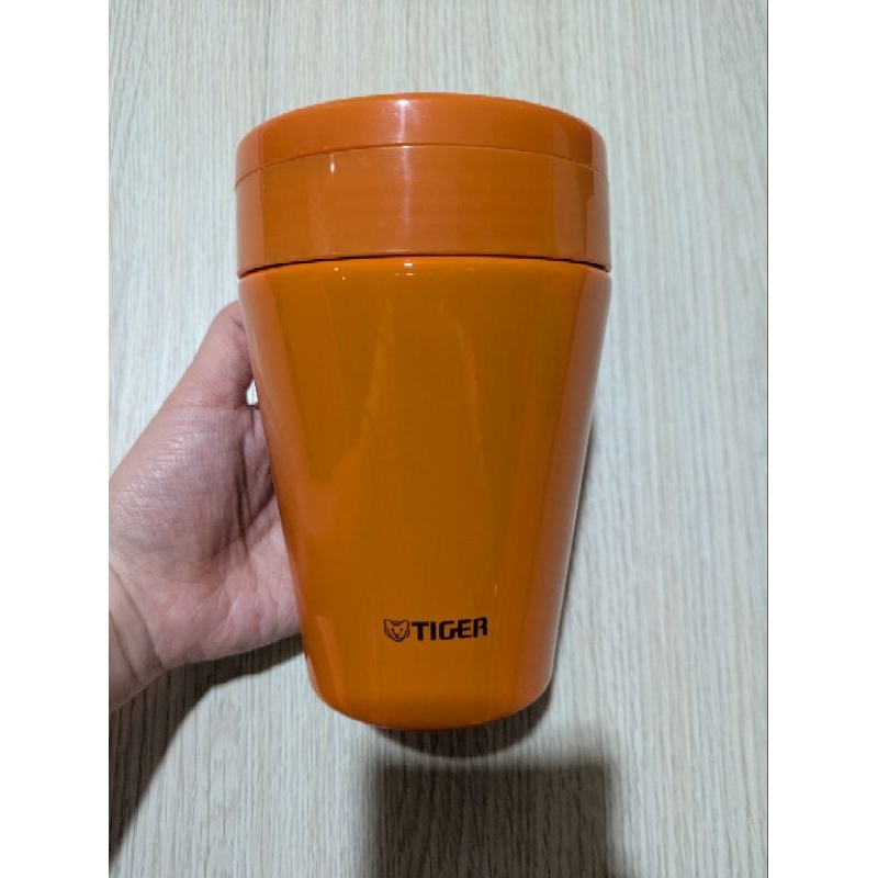 TIGER 虎牌 MCC-C038不銹鋼真空食物罐0.38L 胡蘿蔔橘 | 蝦皮購物