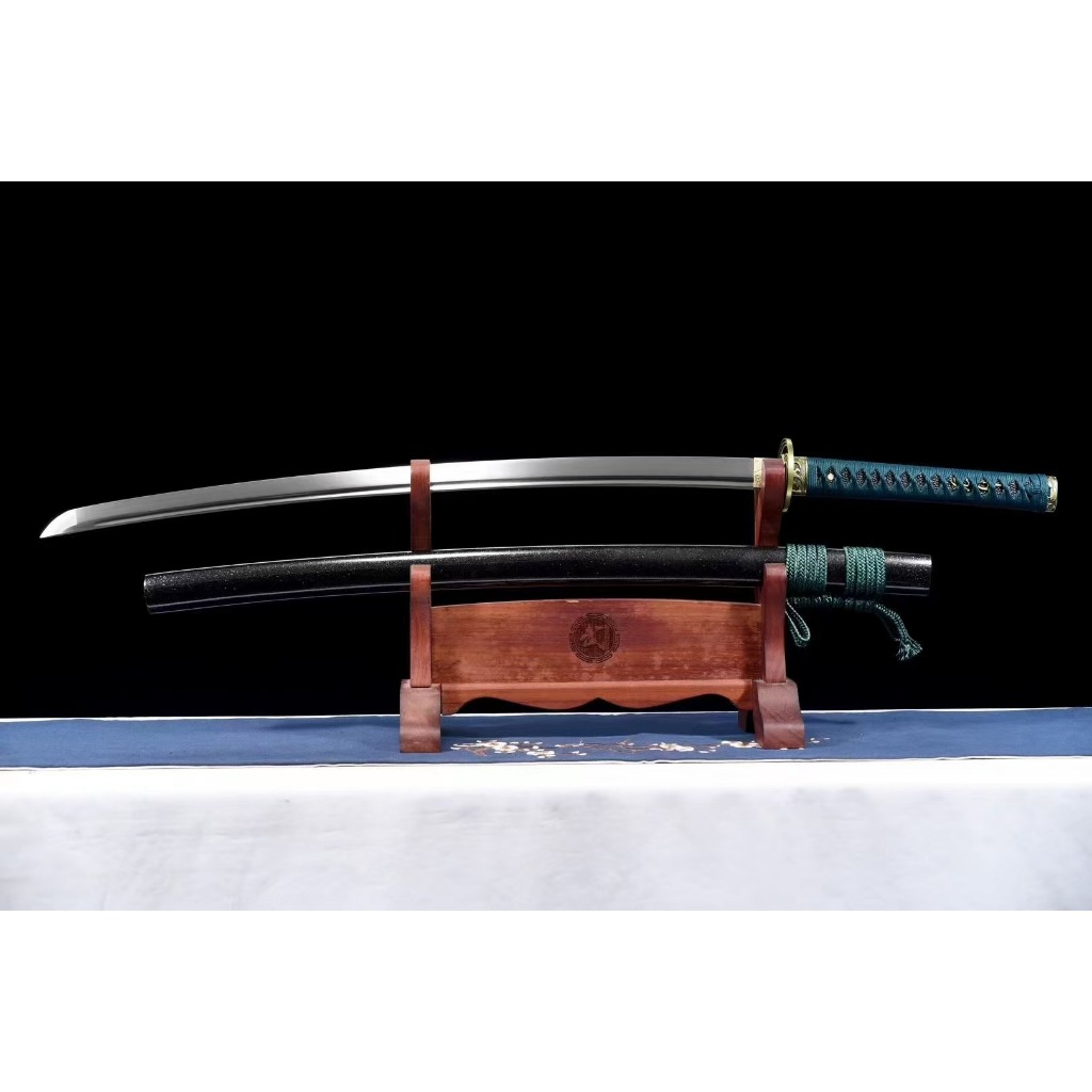 【典藏】野菊花武士刀 日式刀 指揮刀 東洋刀 居合道練習刀 打刀 一體刀 收藏裝飾刀 Katana 軍官刀 金屬刀未開刃 | 蝦皮購物