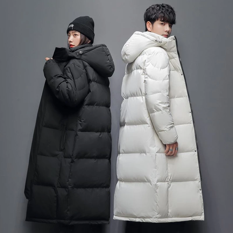 情侶款 90白鴨絨短款麵包服