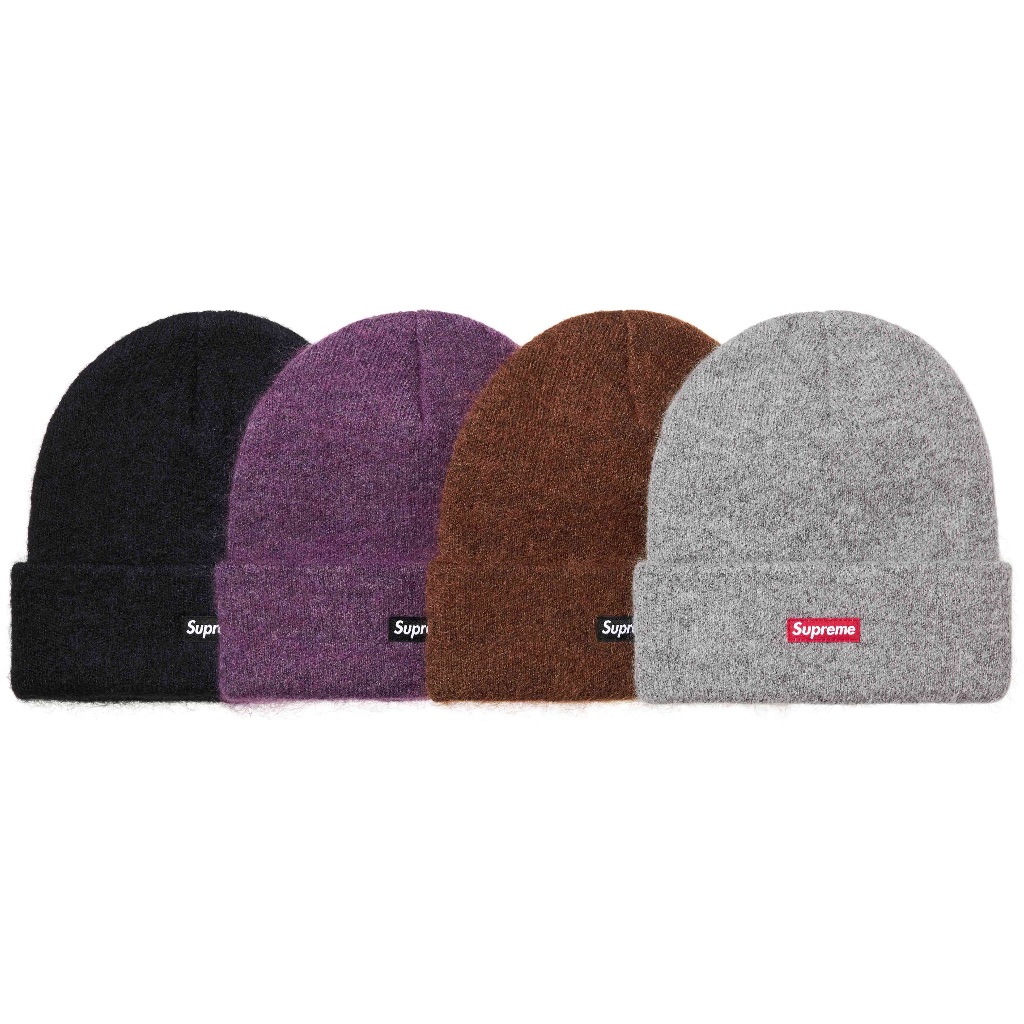 Supreme 2024 F/W 秋冬Mohair Beanie 羊毛毛帽| 蝦皮購物