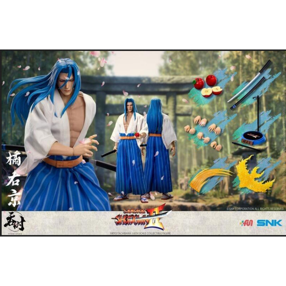 吞時工作室SNK 真侍魂：橘右京1/6 TS-008 | 蝦皮購物