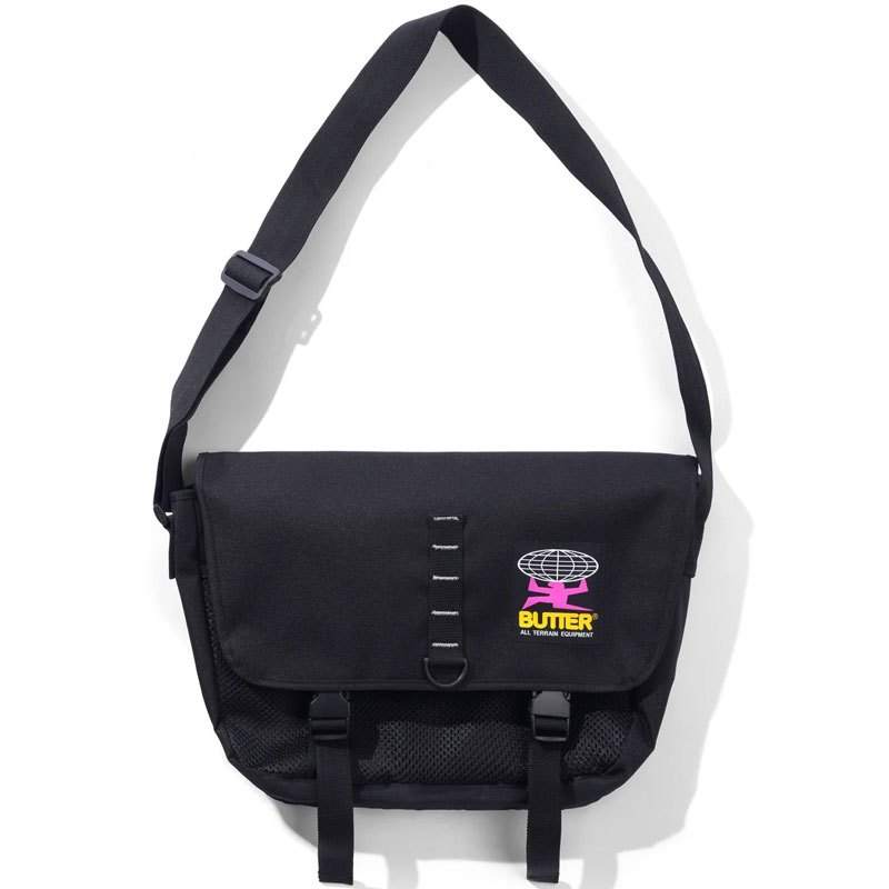 BUTTER GOODS BG251D10600F COMMUTE BAG 郵差包 / 側背包 (黑色) 化學原宿 | 蝦皮購物