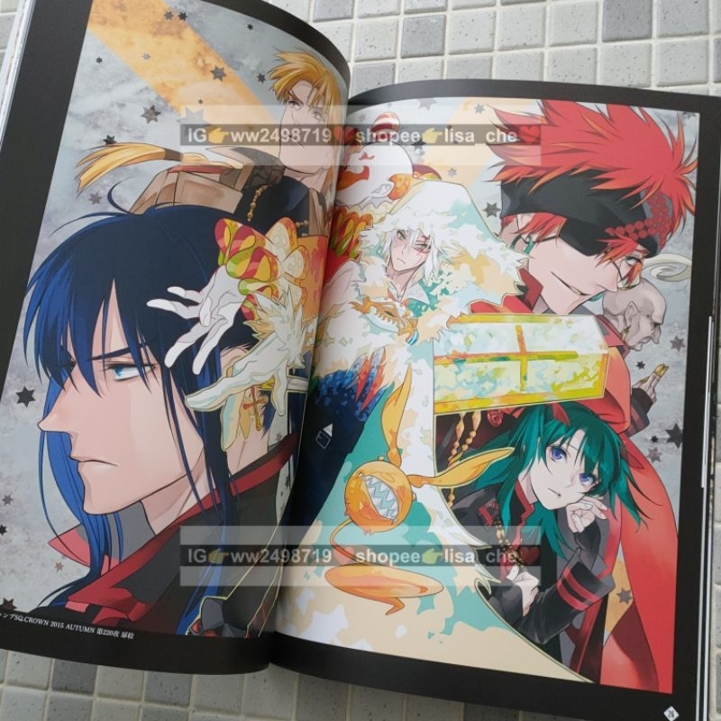 日版絕版星野桂驅魔少年D.Gray-man 原畫展星野桂的世界公式畫冊畫集亞