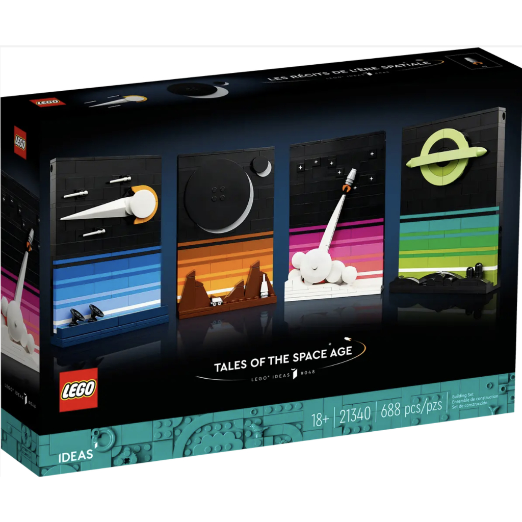 LEGO 樂高21340 太空時代的故事【樂高玩家】IDEAS系列 樂高盒組 | 蝦皮購物