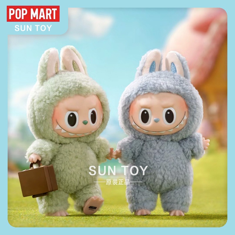 【SUN TOY】 正版 POP MART LABUBU 一代 公仔 毛絨玩具 泡泡瑪特 禮物 掛飾 | 蝦皮購物