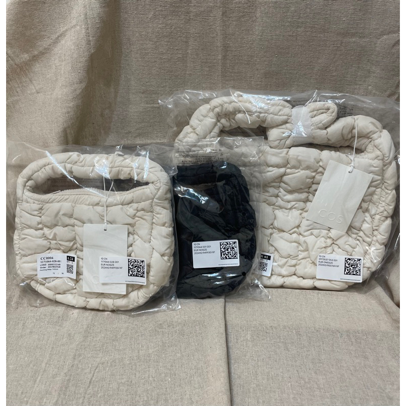 【現貨】 COS QUILTED BAG雲朵包 白MICRO款☁️官網購入 | 蝦皮購物