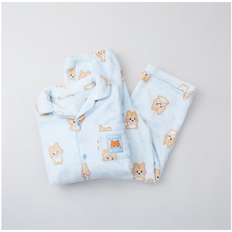 ZEROBASEONE x SPAO 毛絨保暖睡衣毛絨睡眠襪minini Zeroni ZB1 正版