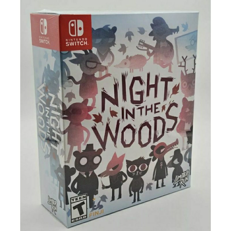 【超級稀有遊戲】NS Switch遊戲 Night in the Woods 林中之夜 英文版 典藏版 全球限量發行 | 蝦皮購物