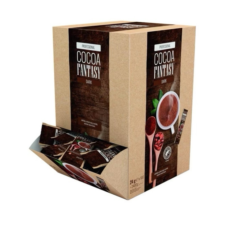 [2026/1/11]現貨 德國 COCOA FANTASY 30% 巧克力粉 100入 (100x24g) | 蝦皮購物