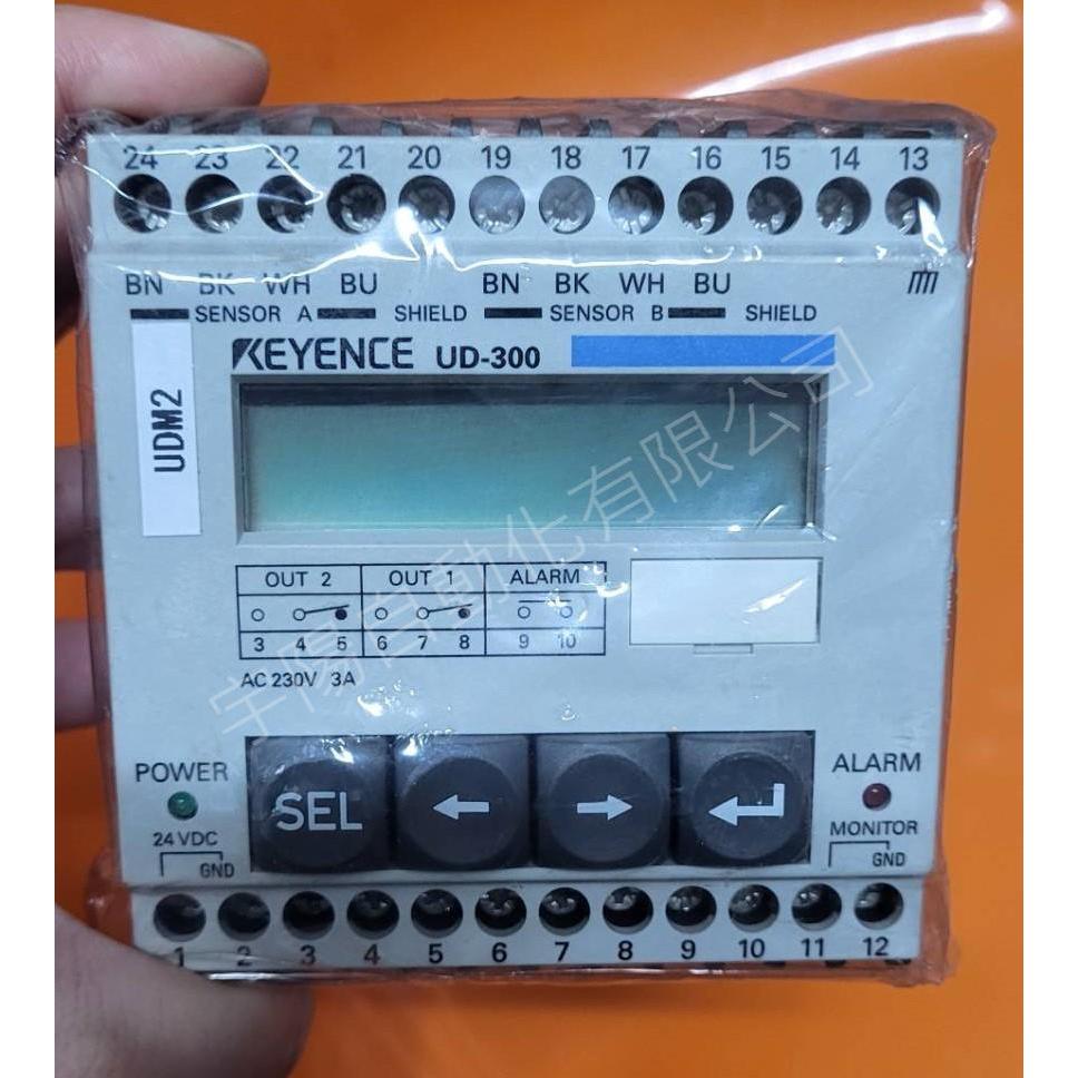 KEYENCE基恩斯 UD-300 超音波位移感測器 控制器 | 蝦皮購物