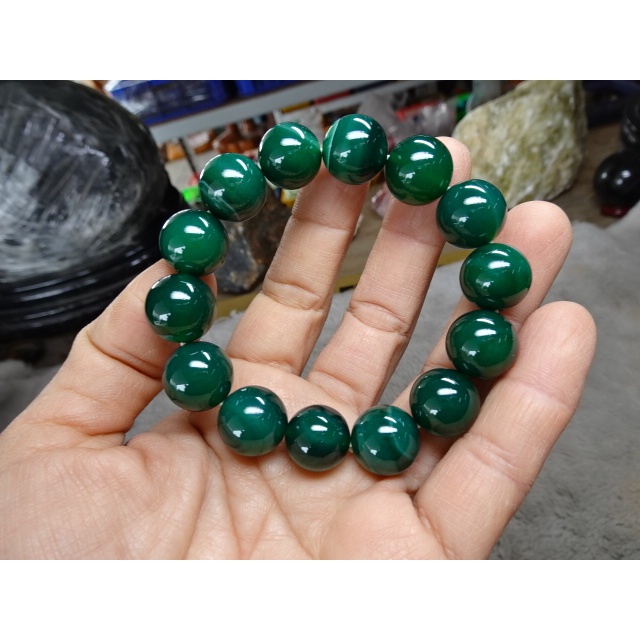 天然高冰種清透綠玉髓6*8*10*12*14mm手珠鍊→A6 | 蝦皮購物